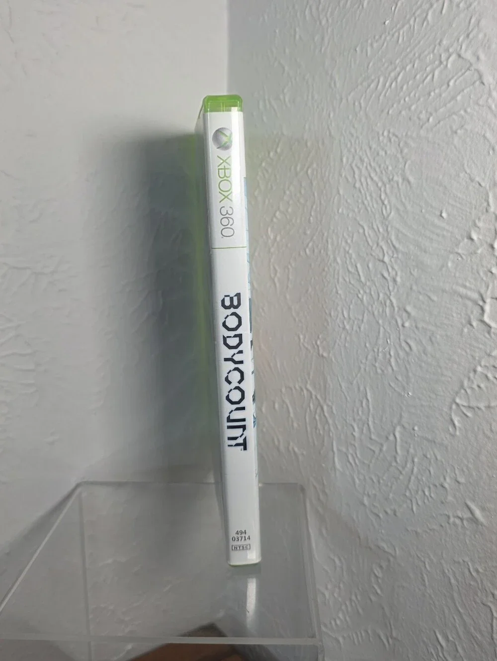 Bodycount CIB Complete Microsoft Xbox 360 Video Game Blockbuster Sticker